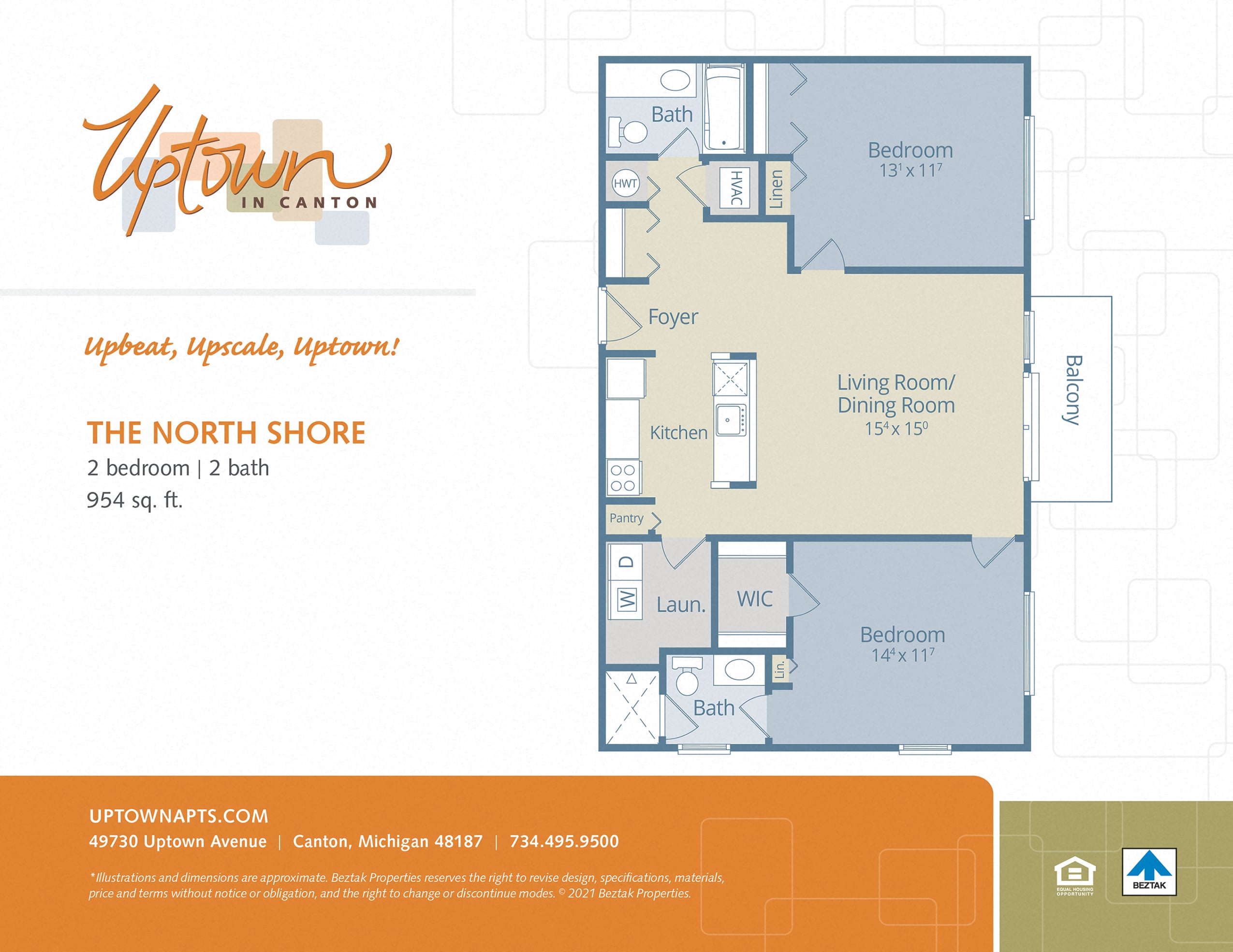 The North Shore floor plan